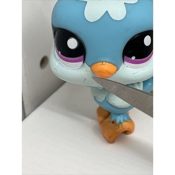 Littlest Pet Shop Australian Blue Quail #2462 LPS Hasbro RETIRED - Picture 7 of 10
